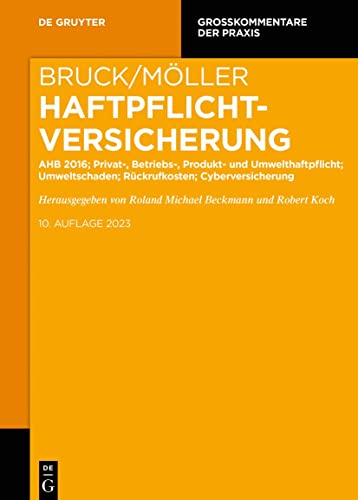 Stock image for Ahb; Produkthaftpflicht; Umwelt; Cyberversicherung : Ahb 2016; Privat-, Betriebs-, Produkt- Und Umwelthaftpflicht; Umweltschaden; Rckrufkosten; Cyberversicherung; Bbr-it Dienstleister; Betrh It -Language: German for sale by GreatBookPrices