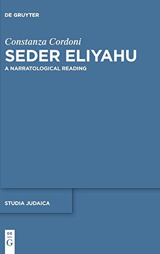Stock image for Seder Eliyahu: A Narratological Reading for sale by Revaluation Books