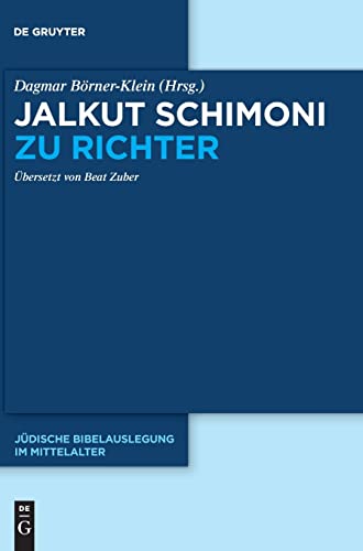 Beispielbild fr Jalkut Schimoni zu Richter zum Verkauf von ISD LLC