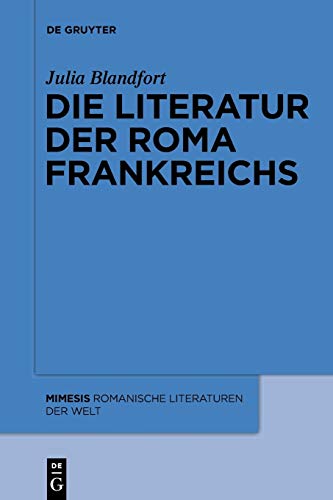 9783110554984: Die Literatur der Roma Frankreichs: 60 (Mimesis)