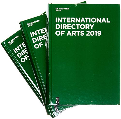 Beispielbild fr International Directory of Arts 2019, 3 Teile zum Verkauf von Buchpark