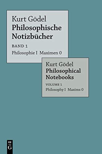 Beispielbild fr Philosophie I Maximen 0 / Philosophy I Maxims 0 (Philosophische Notizbcher) (German Edition) zum Verkauf von GF Books, Inc.