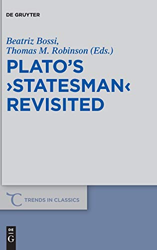 9783110604634: Plato's Statesman Revisited: 68