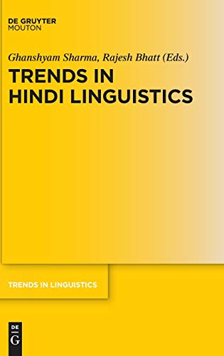 Stock image for Trends in Hindi Linguistics for sale by ThriftBooks-Atlanta