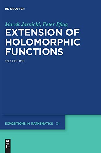 Beispielbild fr Extension of Holomorphic Functions zum Verkauf von Buchpark