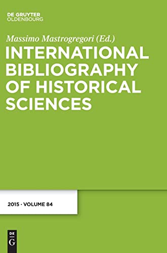 Stock image for International Bibliography of Historical Sciences / 2015 for sale by Buchpark