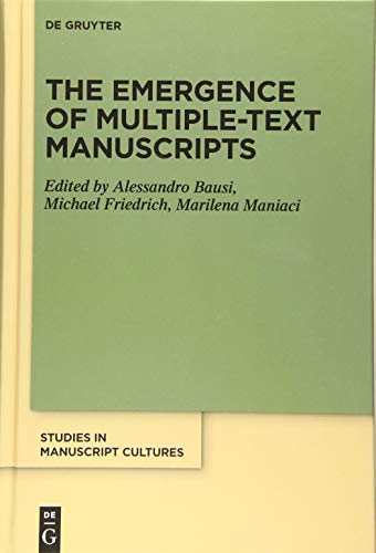 Beispielbild fr The Emergence of Multiple-Text Manuscripts zum Verkauf von Buchpark