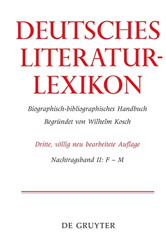 Stock image for Deutsches Literatur-Lexikon / F   M for sale by Buchpark