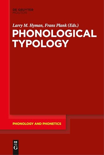 Imagen de archivo de Phonological Typology a la venta por Revaluation Books