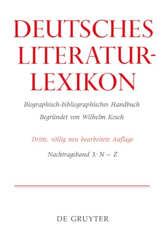 Stock image for Deutsches Literatur-Lexikon / N   Z for sale by Buchpark