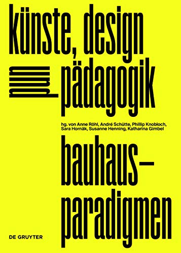 Beispielbild fr Bauhaus-Paradigmen zum Verkauf von Blackwell's
