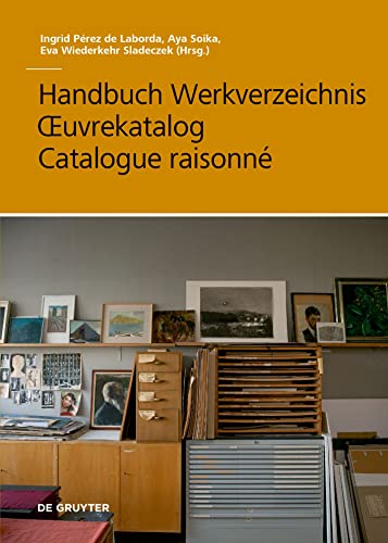 Beispielbild fr Handbuch Werkverzeichnis - OEuvrekatalog - Catalogue Raisonn zum Verkauf von Blackwell's