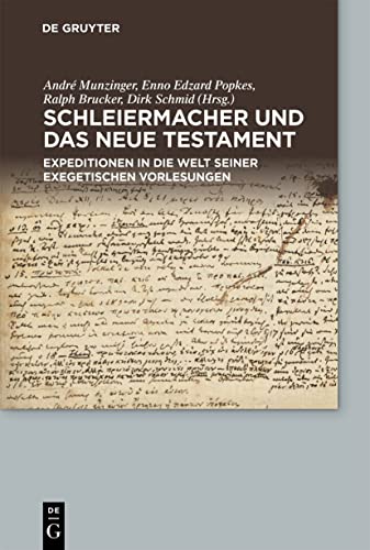 Imagen de archivo de Schleiermacher und das Neue Testament a la venta por ISD LLC