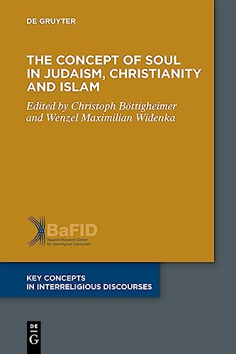 Imagen de archivo de The Concept of Soul in Judaism, Christianity and Islam a la venta por PBShop.store US