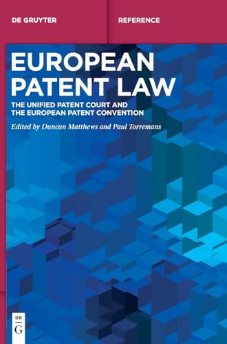 Beispielbild fr European Patent Law : The Unified Patent Court and the European Patent Convention zum Verkauf von GreatBookPrices