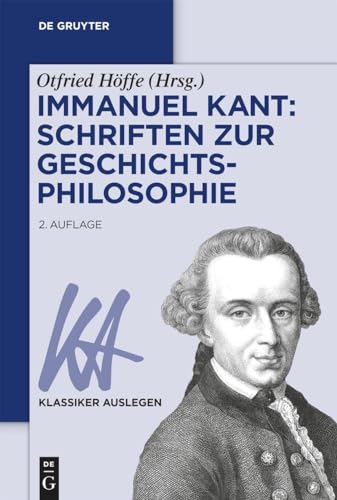 Stock image for Immanuel Kant: Schriften zur Geschichtsphilosophie (Paperback) for sale by AussieBookSeller
