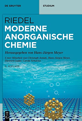 9783110790078: Riedel Moderne Anorganische Chemie (De Gruyter Studium) (German Edition)