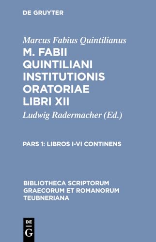 9783110983241: Libros I-VI Continens (Bibliotheca Scriptorum Graecorum Et Romanorum Teubneriana)