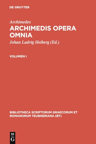 Archimedes: Archimedis opera omnia / Archimedis opera omnia