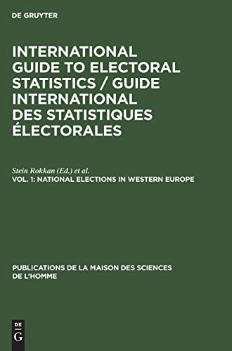 9783110993479: National Elections in Western Europe: Aus; International Guide to Electoral Statistics (1)