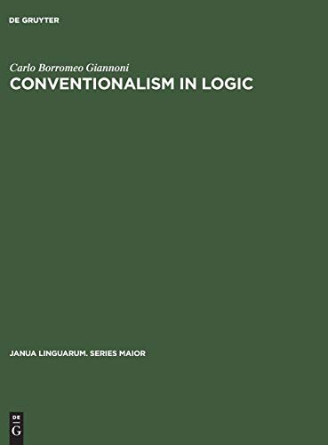 Stock image for Conventionalism in logic for sale by Ria Christie Collections