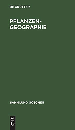 Pflanzengeographie De Gruyter Author