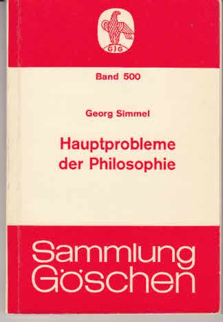 Hauptprobleme Der Philosophie (Sammlung G Schen) (9783111007632) by [???]