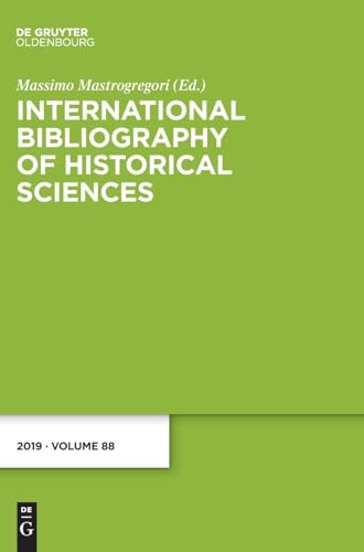 Beispielbild fr International Bibliography of Historical Sciences / 2019 zum Verkauf von Buchpark