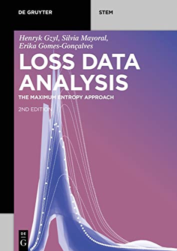 Imagen de archivo de Loss Data Analysis: The Maximum Entropy Approach a la venta por Kennys Bookshop and Art Galleries Ltd.