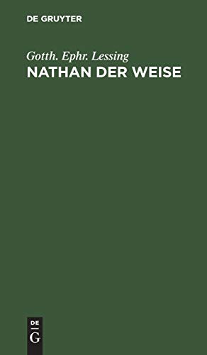 9783111051130: Nathan der Weise: Ein Dramatisches Gedicht in Fnf Aufzgen