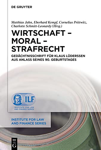 Imagen de archivo de Wirtschaft - Moral - Strafrecht -Language: german a la venta por GreatBookPrices