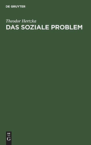 Imagen de archivo de Das soziale Problem. a la venta por Antiquariat Matthias Wagner