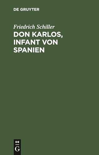 Beispielbild fr Don Karlos, Infant von Spanien (German Edition) zum Verkauf von Lucky's Textbooks
