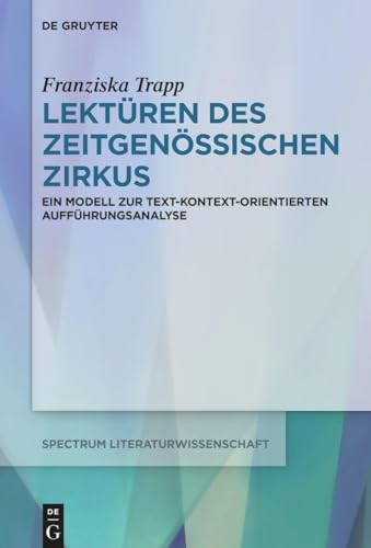 Stock image for Trapp, F: Lektren des Zeitgenssischen Zirkus for sale by Einar & Bert Theaterbuchhandlung