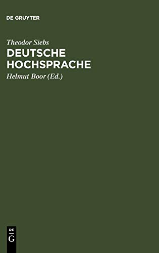 Stock image for Deutsche Hochsprache for sale by Ria Christie Collections