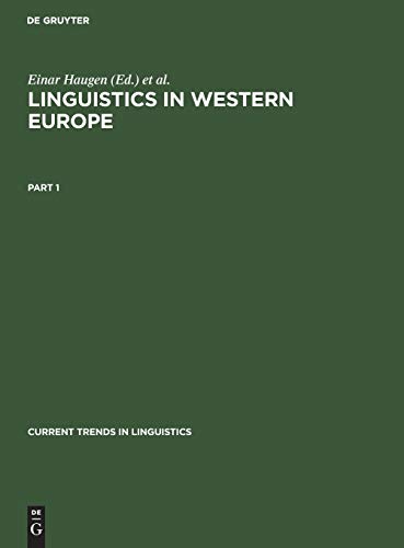 9783111190952: Fields of Linguistics: Aus Current Trends in Linguistics: 9, 1