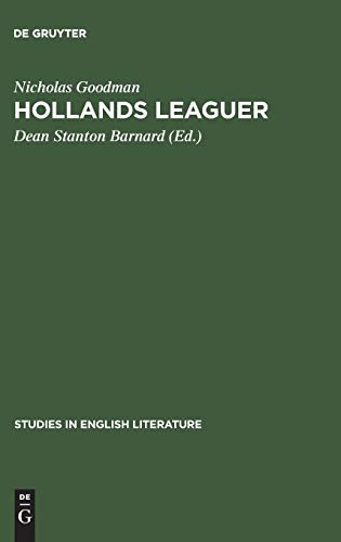 9783111214634: Hollands leaguer: A critical Edition (Studies in English Literature, 47)