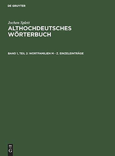 Beispielbild fr Wortfamilien M - Z. Einzeleintrge (German Edition) zum Verkauf von Lucky's Textbooks