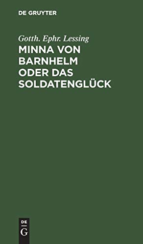 Stock image for Minna von Barnhelm oder das Soldatenglück for sale by Ria Christie Collections