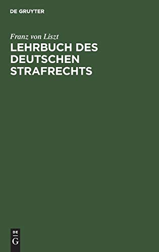 9783111285924: Lehrbuch des Deutschen Strafrechts