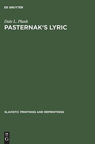 Beispielbild fr Pasternak's Lyric : A study of sound and Imagery zum Verkauf von Better World Books