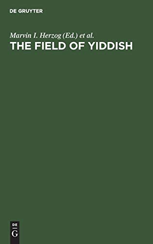 Beispielbild fr The field of yiddish Studies in Language, Folklore, and Literature Third Collection zum Verkauf von PBShop.store US