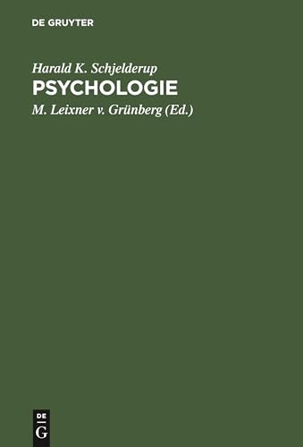 Beispielbild fr Psychologie zum Verkauf von Blackwell's