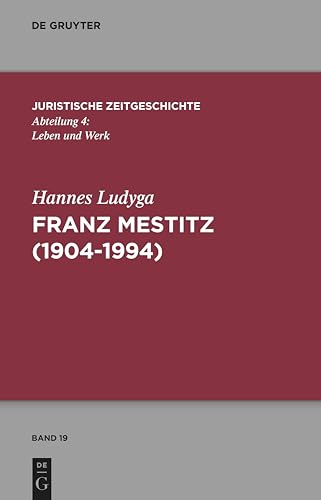 Stock image for Franz Mestitz (1904-1994) for sale by GreatBookPrices