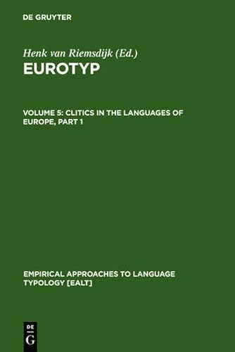 9783111747644: Clitics in the Languages of Europe