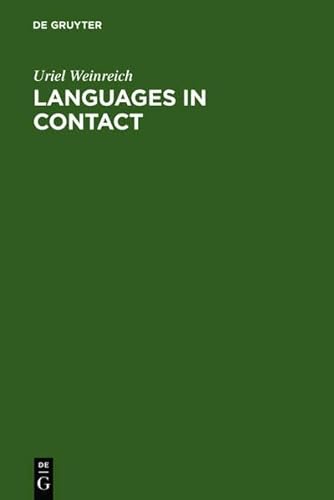 9783111748894: Languages in Contact: Findings and Problems