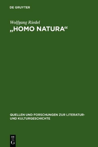 "Homo Natura": Literarische Anthropologie Um 1900 (Quellen Und Forschungen Zur Literatur- Und Kulturgeschichte) (9783111766195) by [???]