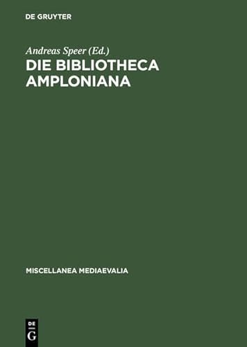 9783111777092: Die Bibliotheca Amploniana