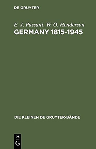 Stock image for Germany 1815 - 1945 for sale by Antiquariat  Angelika Hofmann
