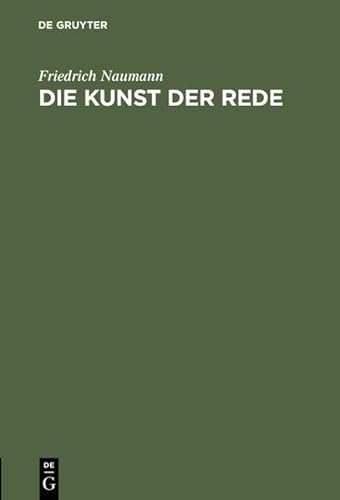 9783112071649: Die Kunst Der Rede